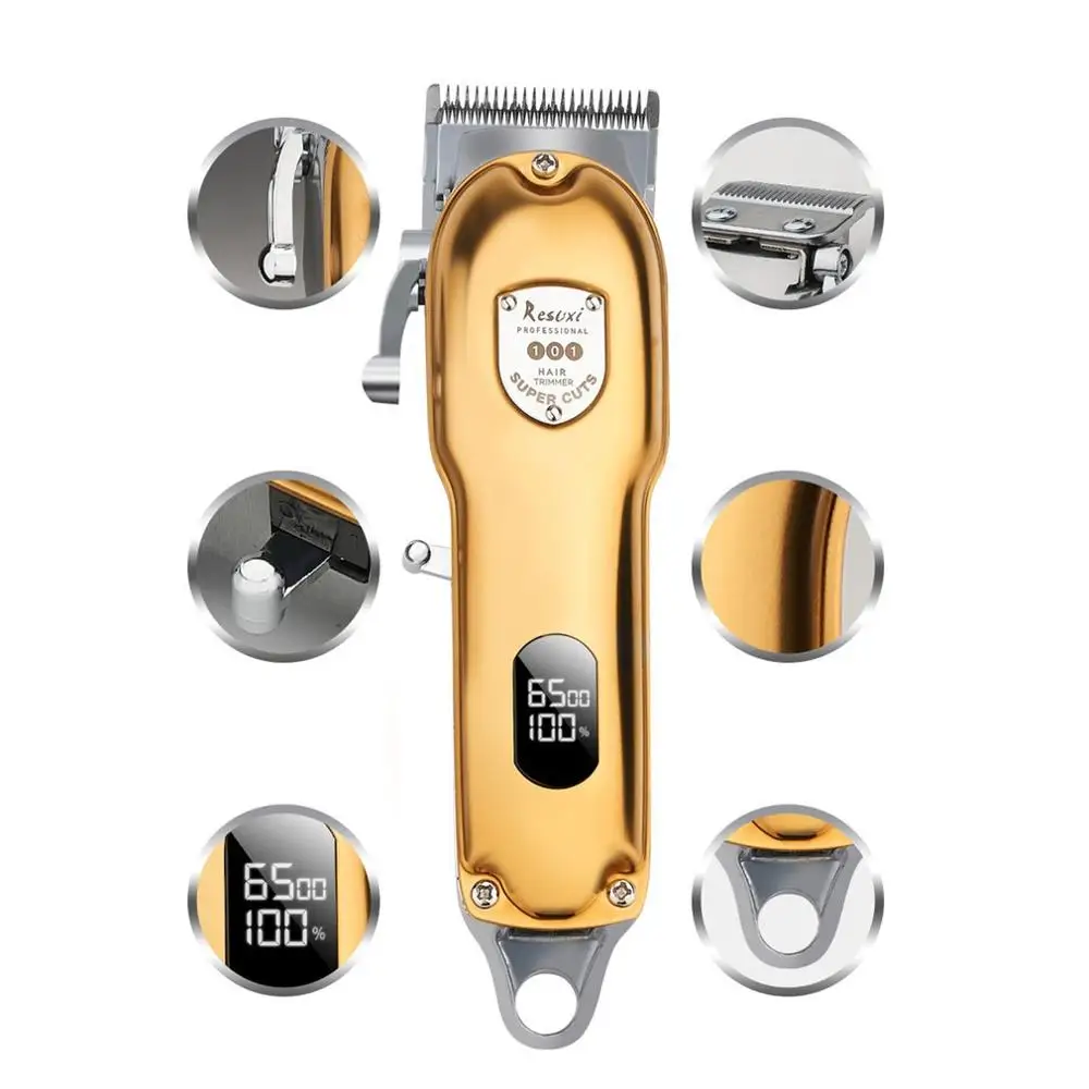 LCD Screen Electric Hair Clippers Professional Digital Hair Trimmer Cordless Clippers Adult Razors Home electric hair cutter
LCD Screen Electric Hair Clippers Professional Digital Hair Trimmer Cordless Clippers Adult Razors Home electric hair cutter