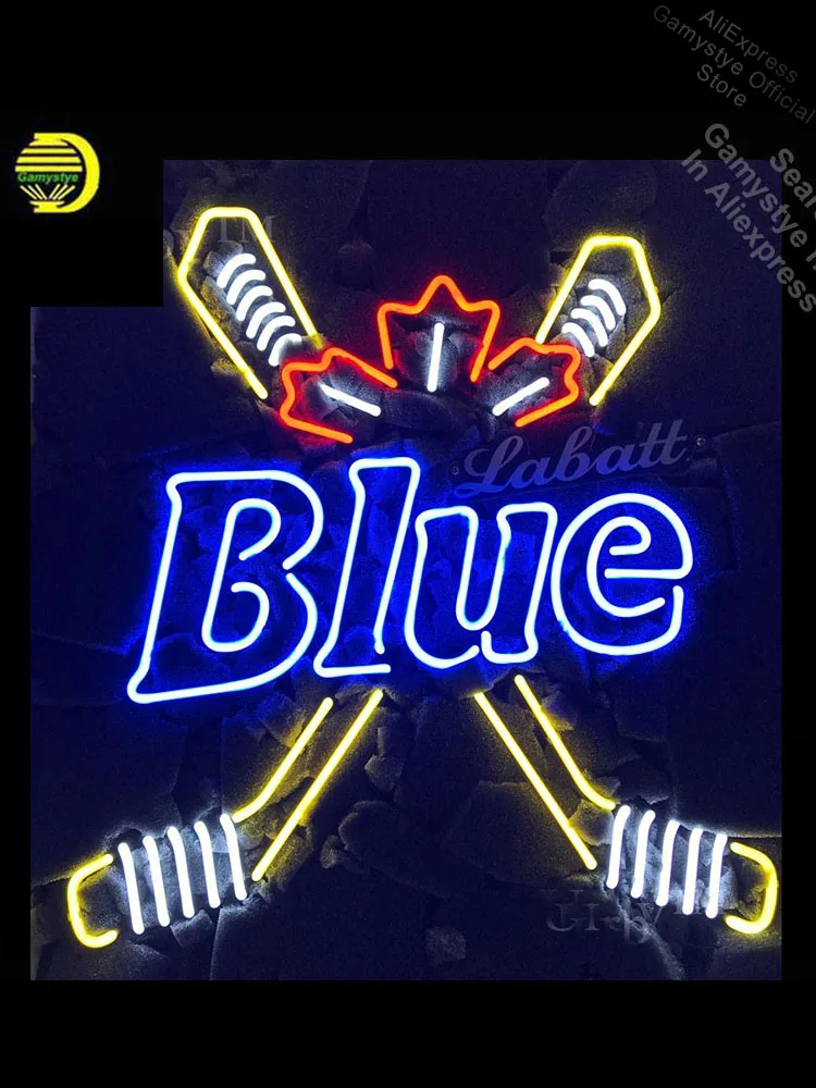 Neon Sign for Blue Labatt Hockey Neon Light Sign Advertise Display Pirate Sport Neon Basketball Team Sign Lighting Bar Pub Light
Neon Sign for Blue Labatt Hockey Neon Light Sign Advertise Display Pirate Sport Neon Basketball Team Sign Lighting Bar Pub Light