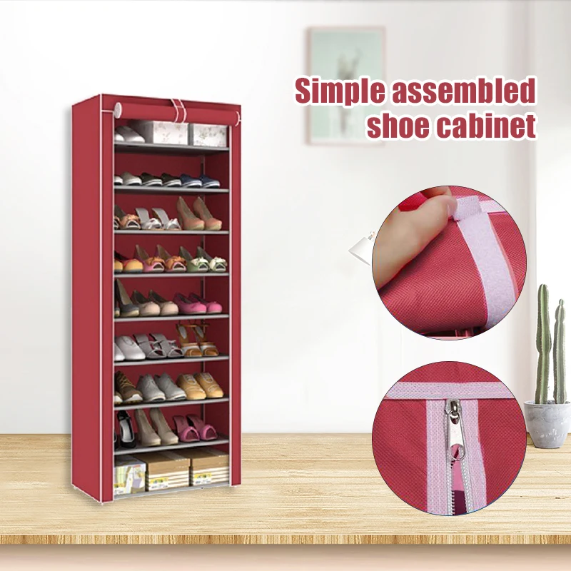 10 Tier 9 Grid Shoe Rack Dust-proof Storage Shoe Cabinet Home Shoe Stand Dormitory Simple Storage Shelf Organizer Holder
10 Tier 9 Grid Shoe Rack Dust-proof Storage Shoe Cabinet Home Shoe Stand Dormitory Simple Storage Shelf Organizer Holder
