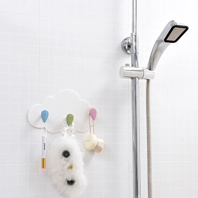 Cartoon Cloud Shape Wall Hooks Strong Adhesive Bathroom Coat Rack Sundries 3 Hook Holder for Hanging Room Decoration TS2
Cartoon Cloud Shape Wall Hooks Strong Adhesive Bathroom Coat Rack Sundries 3 Hook Holder for Hanging Room Decoration TS2