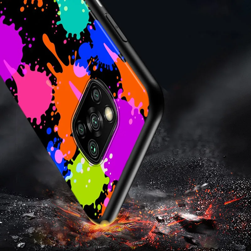 Акварельные чернила Граффити Для XiaoMi Poco X2 X3 NFC M2 M3 F1 F2 C3 Pro Mi Mix 3 Play A3 A2 A1 CC9E CC9 5X 6X 5 6 Lite