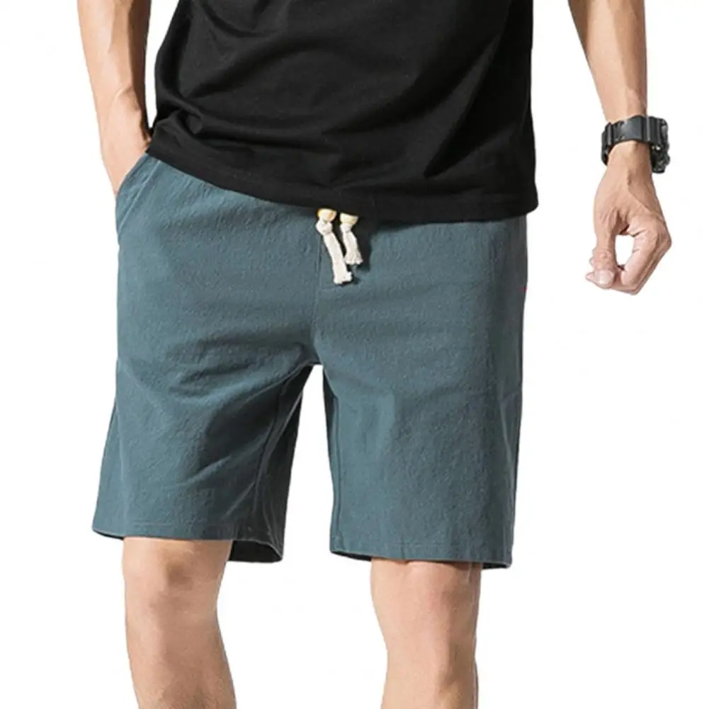 Men Shorts 2021 Solid Color Drawstring Summer Loose Mid Rise Pockets Shorts for Fitness
Men Shorts 2021 Solid Color Drawstring Summer Loose Mid Rise Pockets Shorts for Fitness