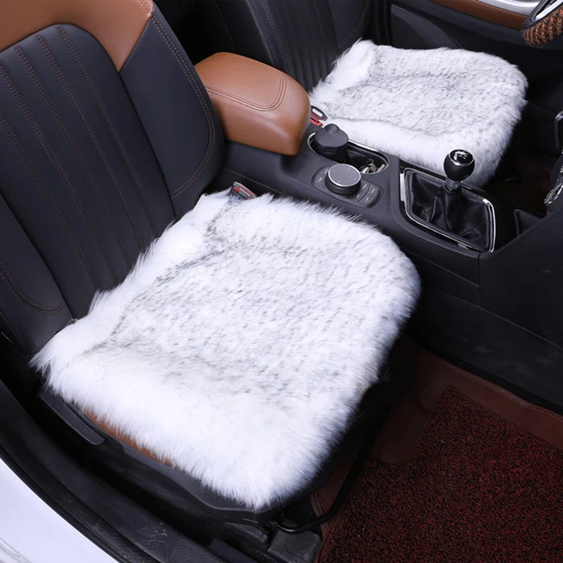 Fur Sheepskin Car Seat Covers Universal Fur Wool Car Seat Cushion Winter Warm Car Seat Cover Protector Mat Pad
Fur Sheepskin Car Seat Covers Universal Fur Wool Car Seat Cushion Winter Warm Car Seat Cover Protector Mat Pad