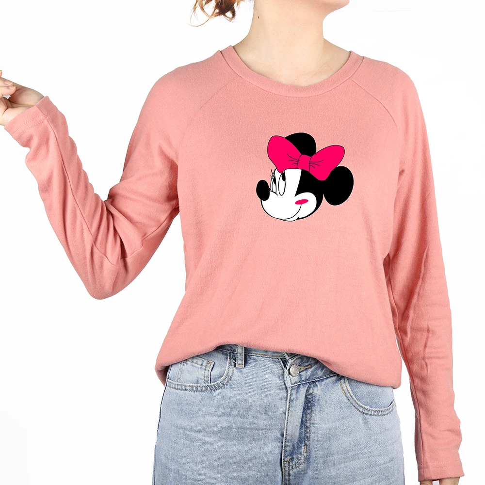 Women's T-Shirts 2021 Hit Mickey Mouse Print Disney Cartoon Long Sleeve Thin Shirt Cartoon O Neck Vintage Clothes Casual Loose
Women's T-Shirts 2021 Hit Mickey Mouse Print Disney Cartoon Long Sleeve Thin Shirt Cartoon O Neck Vintage Clothes Casual Loose