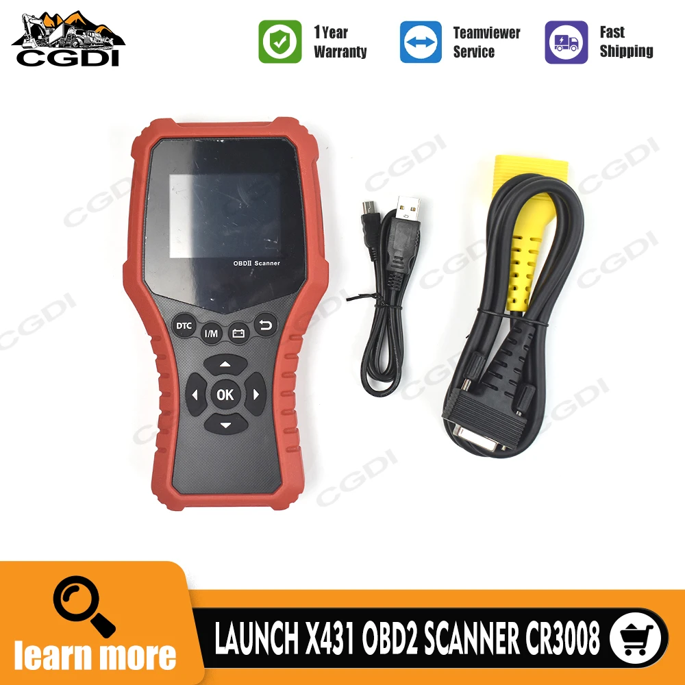 Сканер-считыватель кодов X431 CR3008 LAUNCH Creader 3008 с полной поддержкой OBDII
Сканер-считыватель кодов X431 CR3008 LAUNCH Creader 3008 с полной поддержкой OBDII