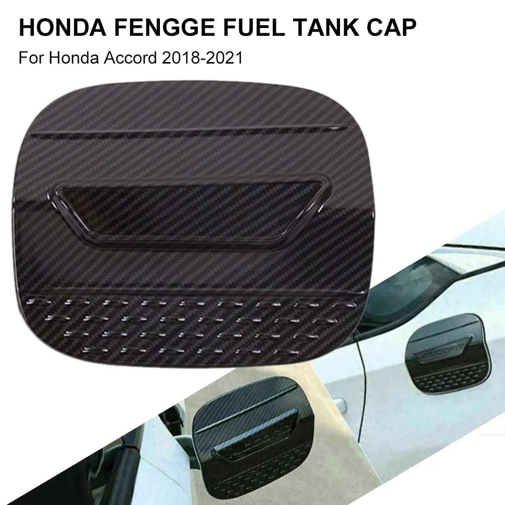 Car Exterior Fuel Tank Cover Trim Decorative Oil Cover Sticker Carbon ABS Fiber Fuel Filler Cap Trim for Honda Accord 2018-2021
Car Exterior Fuel Tank Cover Trim Decorative Oil Cover Sticker Carbon ABS Fiber Fuel Filler Cap Trim for Honda Accord 2018-2021