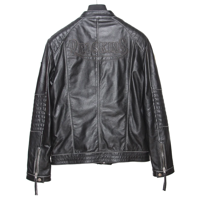 Motorcycle Leather Jacket Men 100% Genuine Cowhide Leather Coat Men Slim Fit Bomber Moto Biker Leather Coat M101
Motorcycle Leather Jacket Men 100% Genuine Cowhide Leather Coat Men Slim Fit Bomber Moto Biker Leather Coat M101