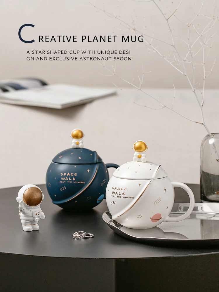 Planet mug coffee cup with lid drinking ceramic oatmeal cup female couple water cup home creative breakfast cup
Planet mug coffee cup with lid drinking ceramic oatmeal cup female couple water cup home creative breakfast cup