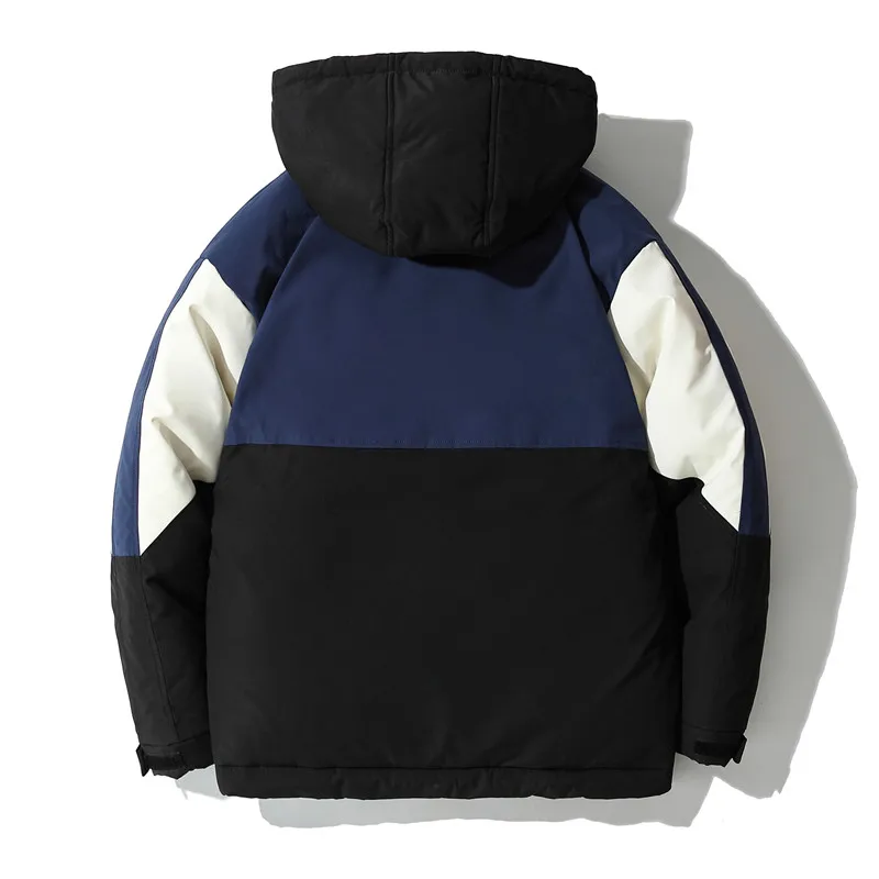 Men's Winter Down Jacket 2020 Warm Fashion Black Lightweight Down Jacket Stylish Casual Coat Male Hooded Apparel Jackets For Men