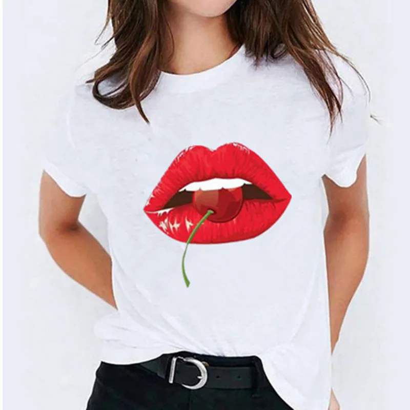 2021 New Women T-Shirts Color Lip Print Casual Tops Harajuku Tee Summer Short Sleeve Female T Shirt For Woman Clothes Plus Size
2021 New Women T-Shirts Color Lip Print Casual Tops Harajuku Tee Summer Short Sleeve Female T Shirt For Woman Clothes Plus Size