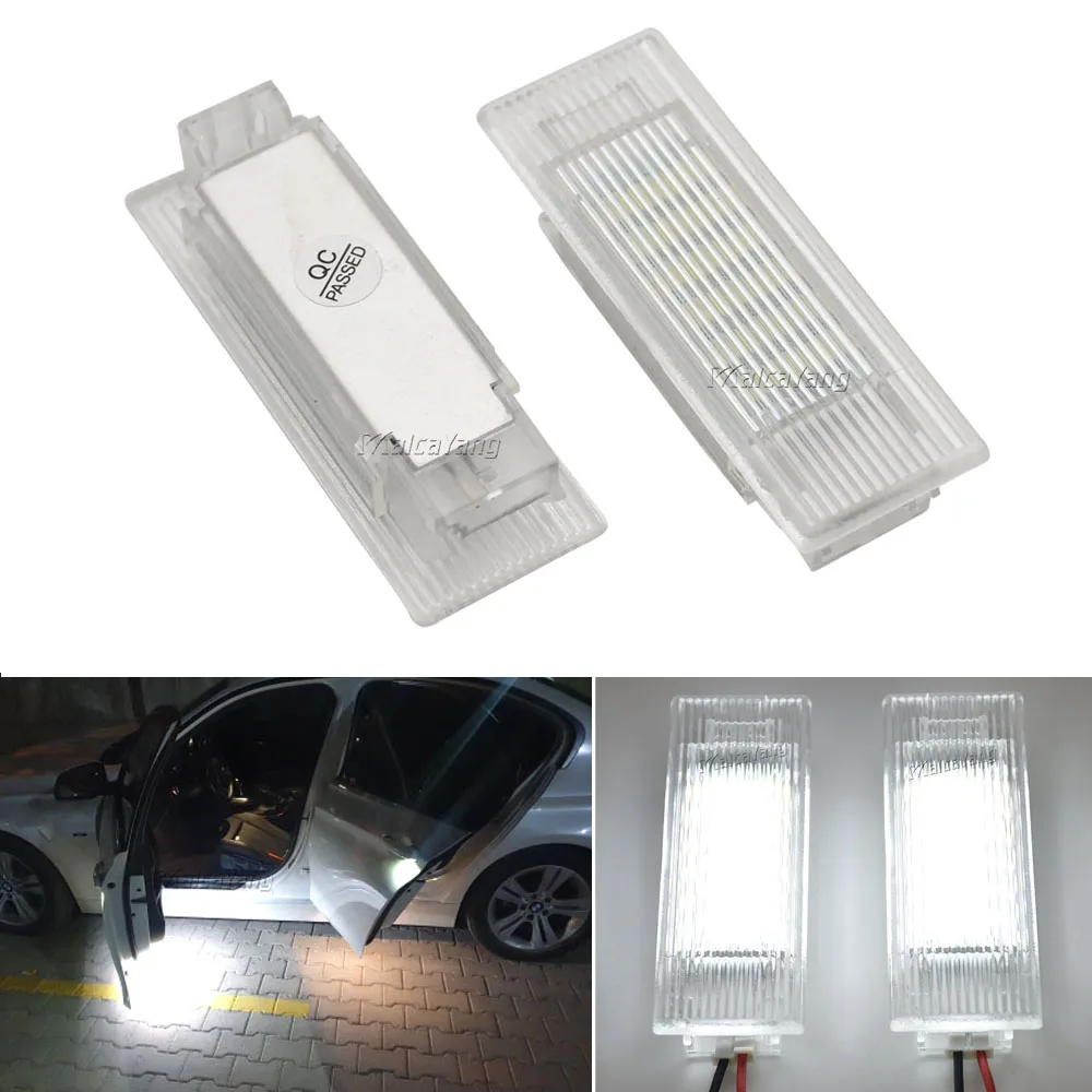 

2pcs LED Door Courtesy Footwell Light Luggage Trunk Glove Box Lamp For BMW F20 F21 F30 F31 F34 F32 F10 F11 F07 F01 X5 X1 X4 I3