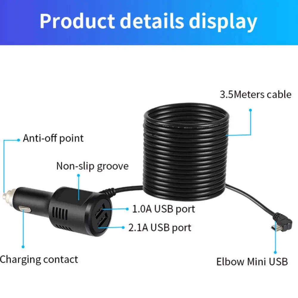 Universal 2 USB Ports Fast Charging Car Vehicle Phone GPS Charger Power Adapter High Temperature Resistance Auto Parts
Universal 2 USB Ports Fast Charging Car Vehicle Phone GPS Charger Power Adapter High Temperature Resistance Auto Parts