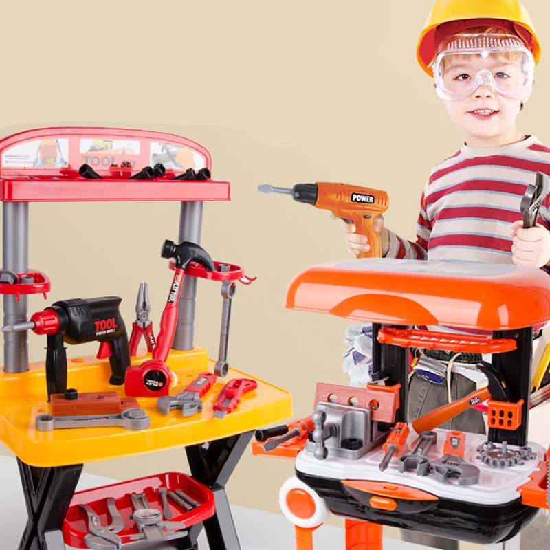 Play House Children's Toolbox Toy Set Screwdriver Simulation Repair Platform Boy Baby Drill Carpenter Tools Without Battery
Play House Children's Toolbox Toy Set Screwdriver Simulation Repair Platform Boy Baby Drill Carpenter Tools Without Battery