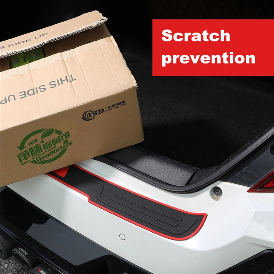 Sport Style Car Rear Trunk Guard Bumper Pad Scratch Protector Non-slip Cover Universal Car Accessories
Sport Style Car Rear Trunk Guard Bumper Pad Scratch Protector Non-slip Cover Universal Car Accessories