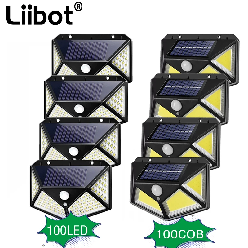 100 COB 100 LED Solar Light Outdoor Solar Wall Lamp Super Bright Waterproof PIR Motion Sensor Light For Garden Street Decoration
100 COB 100 LED Solar Light Outdoor Solar Wall Lamp Super Bright Waterproof PIR Motion Sensor Light For Garden Street Decoration