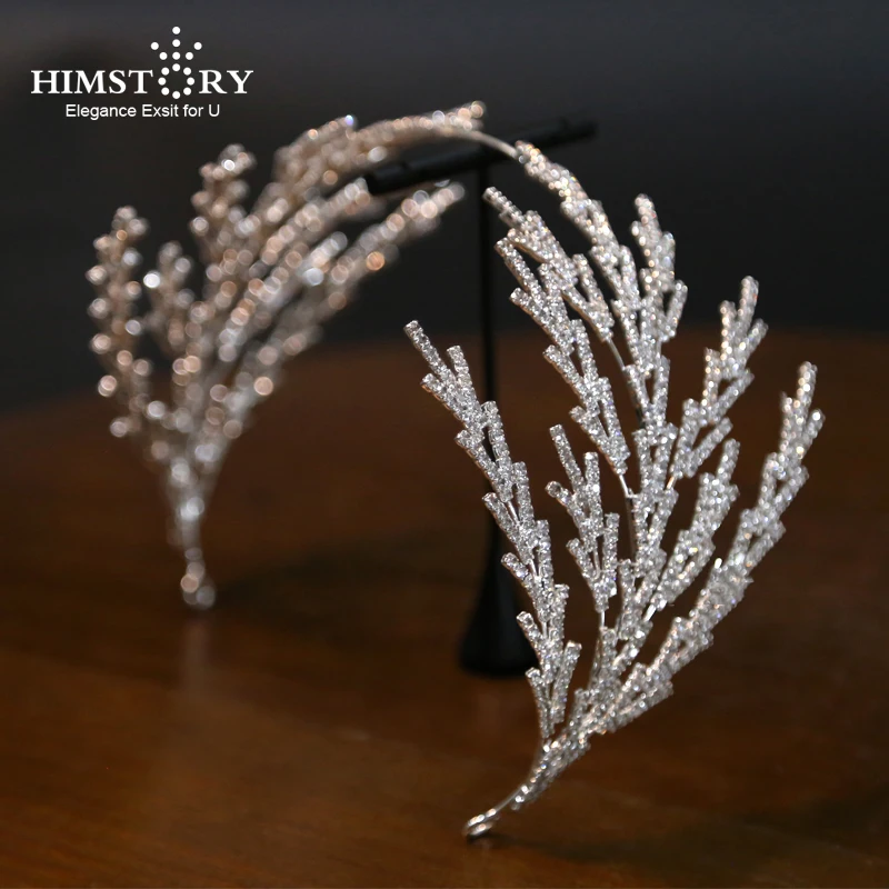 HIMSTORY Fashion Bride Crown Wedding Tiaras Women Hair Accessories Jewelry Headpiece Soft Luxury Branch Barrettes Hairwear
HIMSTORY Fashion Bride Crown Wedding Tiaras Women Hair Accessories Jewelry Headpiece Soft Luxury Branch Barrettes Hairwear