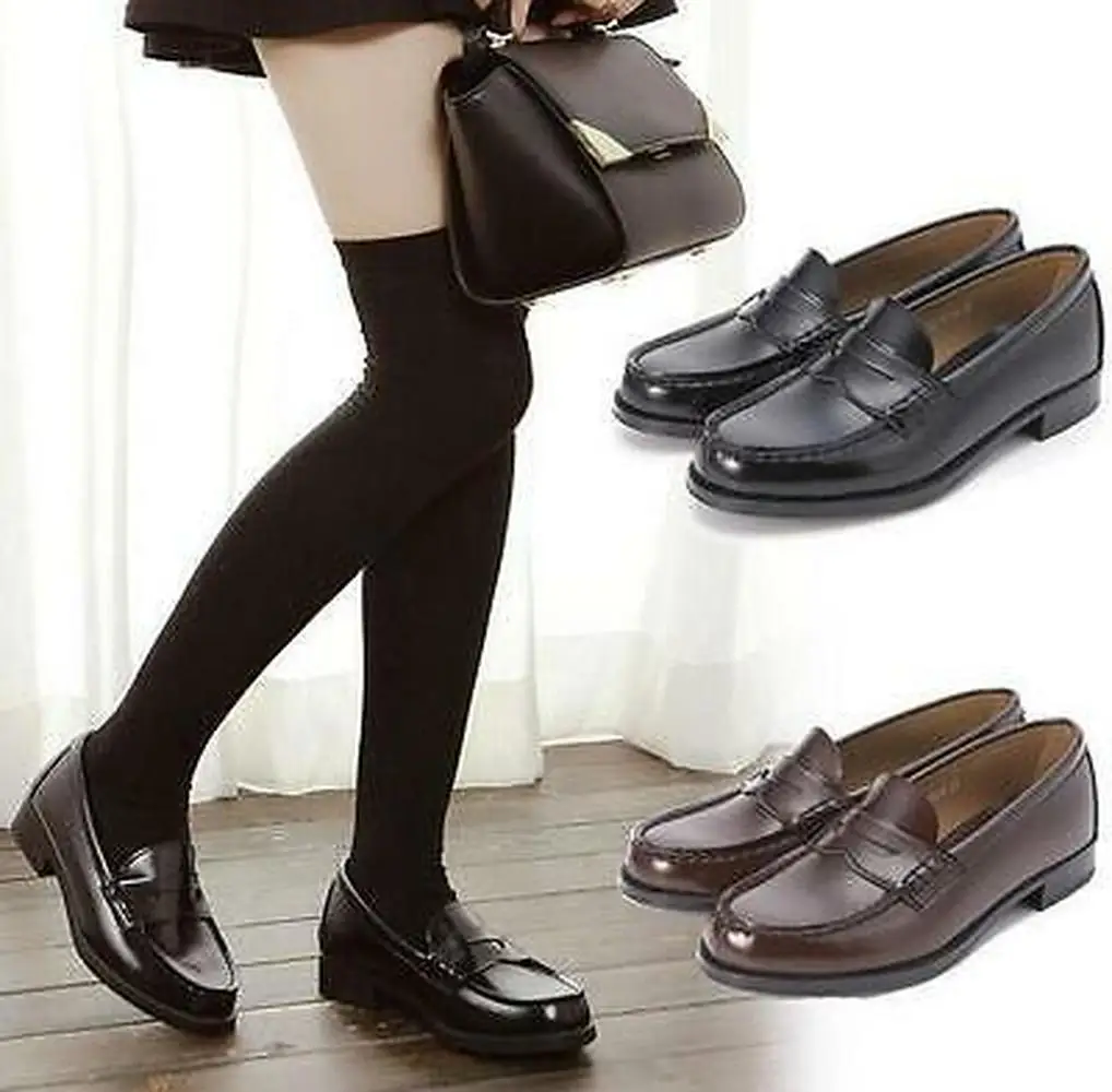 Hot Sale Hot Sale Womens School Student Uniform Soft Leather Low Mid Heel Shoes Cosplay Loafer 3Styles New 2021MA1
Hot Sale Hot Sale Womens School Student Uniform Soft Leather Low Mid Heel Shoes Cosplay Loafer 3Styles New 2021MA1