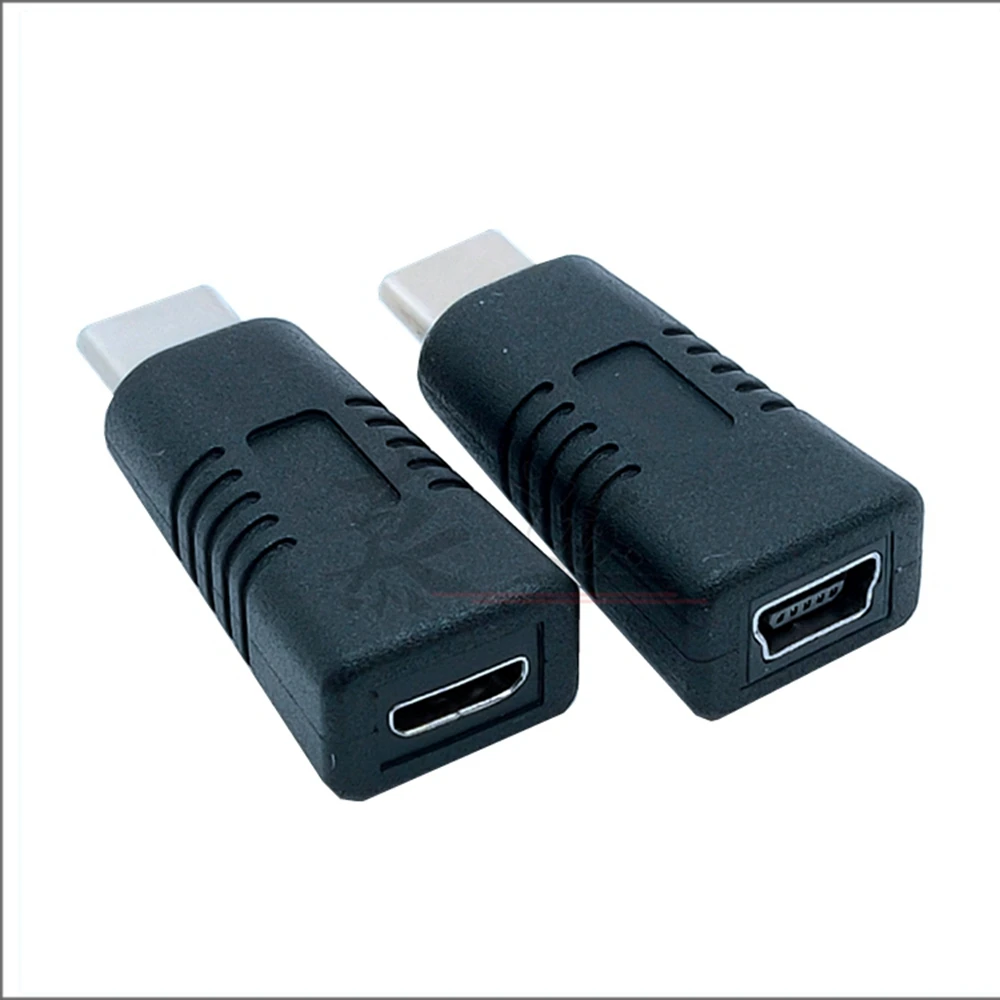 Mini USB bus to type-C connector t data cable charging adapter line Huawei Xiaomi mobile phone | Компьютеры и офис