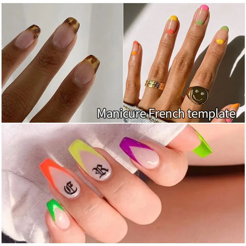 Pro 9 Sizes Easy French Smile Cut V Line almond shape Tips Manicure Edge Trimmer Nail Cutter Acrylic 10 types French Nails Mold
Pro 9 Sizes Easy French Smile Cut V Line almond shape Tips Manicure Edge Trimmer Nail Cutter Acrylic 10 types French Nails Mold