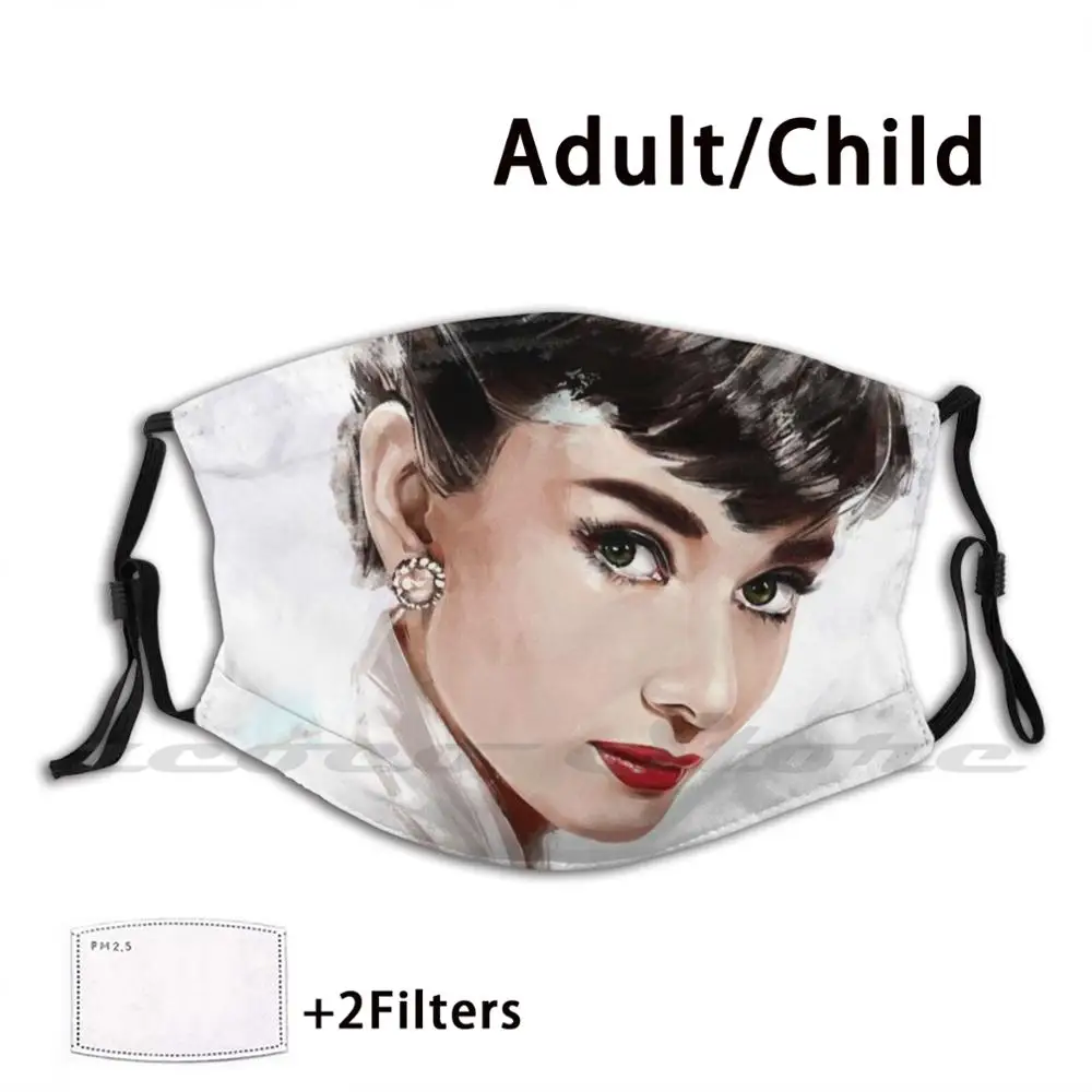 Audrey Mask Adult Child Washable Pm2.5 Filter Logo Creativity Audrey Hepburn Film Movie Classy Beauty Pretty Fashion Model
Audrey Mask Adult Child Washable Pm2.5 Filter Logo Creativity Audrey Hepburn Film Movie Classy Beauty Pretty Fashion Model