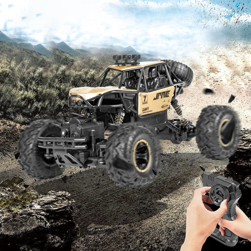1:16 RC Car High-Speed Off-Road Alloy Four-Wheel Drive Remote Control Car Monster Truck Buggy Radio Control Climbing Car Boys
1:16 RC Car High-Speed Off-Road Alloy Four-Wheel Drive Remote Control Car Monster Truck Buggy Radio Control Climbing Car Boys