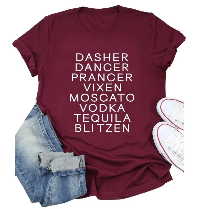 Dasher Dancer Letter Print T Shirt Women Short Sleeve O Neck Loose Tshirt Summer Women Tee Shirt Tops Camisetas Mujer
Dasher Dancer Letter Print T Shirt Women Short Sleeve O Neck Loose Tshirt Summer Women Tee Shirt Tops Camisetas Mujer