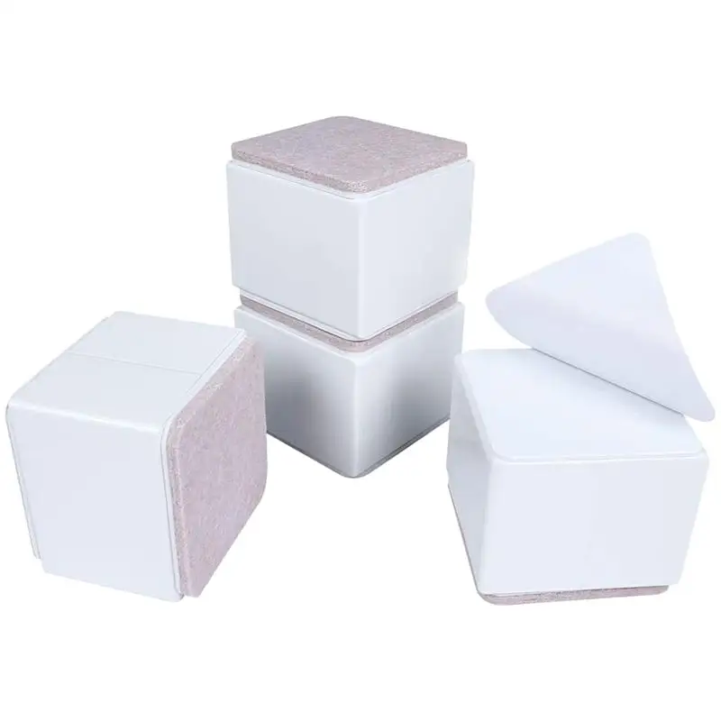 4pcs Table Foot Pad Square Shaped Heightening Pad Furniture Riser Chair Leg Caps Furniture Table Covers Furniture Leveling Feet
4pcs Table Foot Pad Square Shaped Heightening Pad Furniture Riser Chair Leg Caps Furniture Table Covers Furniture Leveling Feet