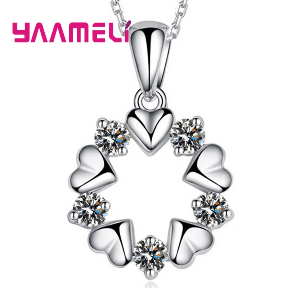 Fashion 925 Sterling Silver Multiple Styles Long Pendant Necklaces Flower/Peanut Necklace For Wedding/Engagement Party Jewelry
Fashion 925 Sterling Silver Multiple Styles Long Pendant Necklaces Flower/Peanut Necklace For Wedding/Engagement Party Jewelry