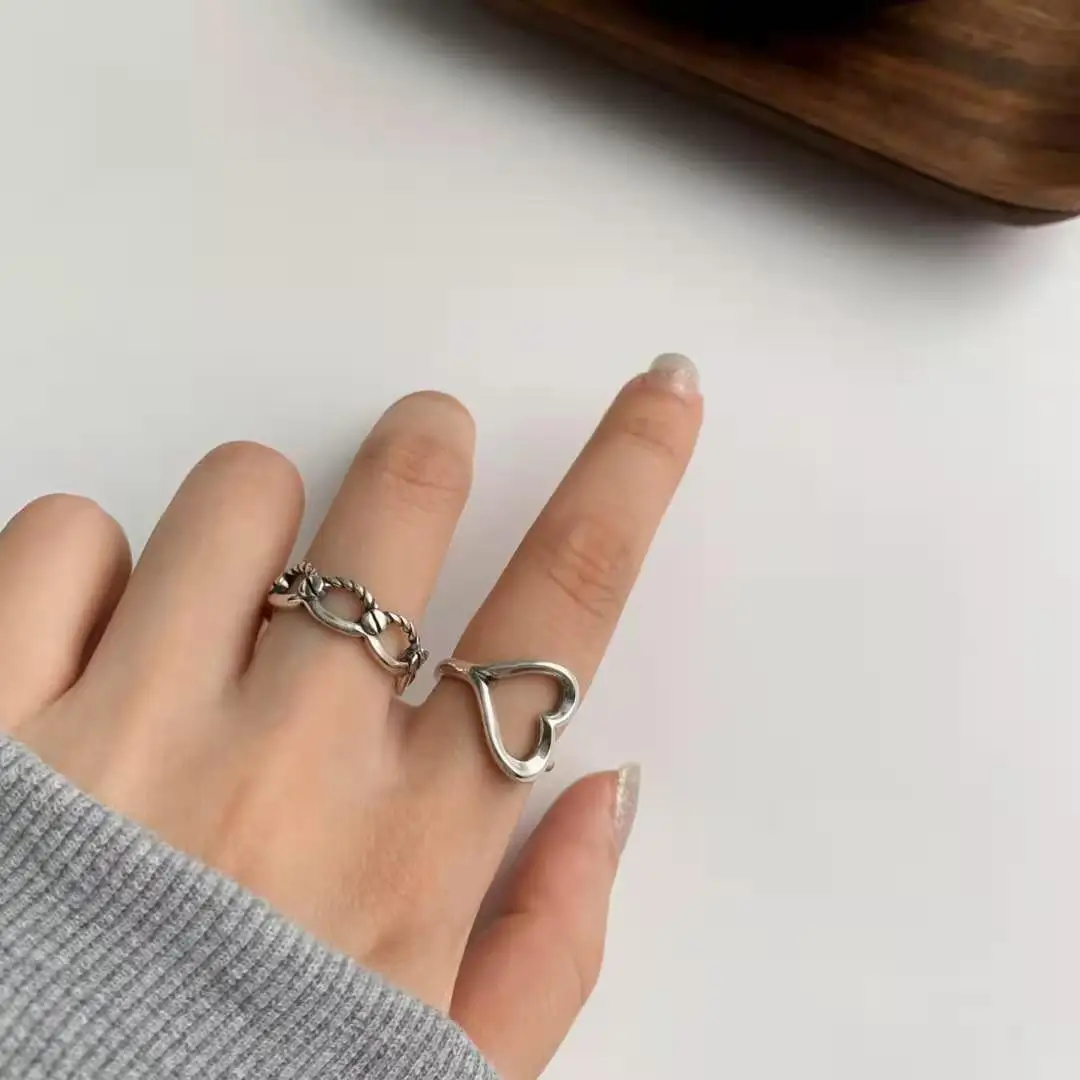 Fashion French version retro adjustable ring female daily wild ins cold wind simple ring index finger
Fashion French version retro adjustable ring female daily wild ins cold wind simple ring index finger