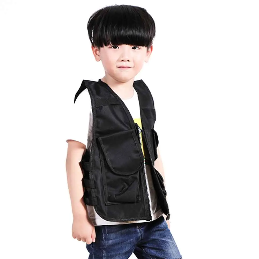 CS Game Sports Shooting Hunting Protective Camping Children Tactical Vest Nylon Cloth Training Multi Pocket Zipper Field
CS Game Sports Shooting Hunting Protective Camping Children Tactical Vest Nylon Cloth Training Multi Pocket Zipper Field