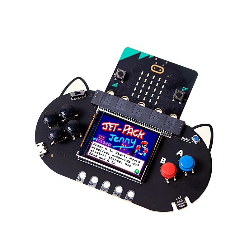 Kittenbot 2021 Micro:Bit V2 NewBit аркадная щит Программирование игр портативный контроллер Плата расширения
Kittenbot 2021 Micro:Bit V2 NewBit аркадная щит Программирование игр портативный контроллер Плата расширения