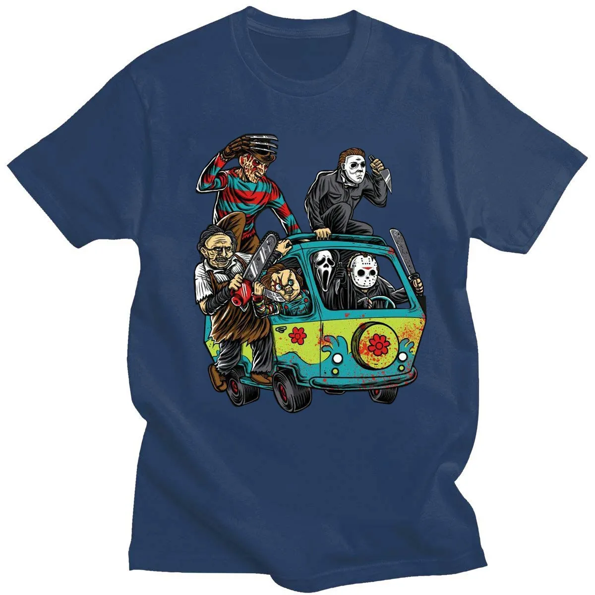 2021 Funny Design Men's Summer Loose T-shirt Pure Cotton Short-sleeved Printing Casual Round Neck Breathable And Comfortable
2021 Funny Design Men's Summer Loose T-shirt Pure Cotton Short-sleeved Printing Casual Round Neck Breathable And Comfortable
