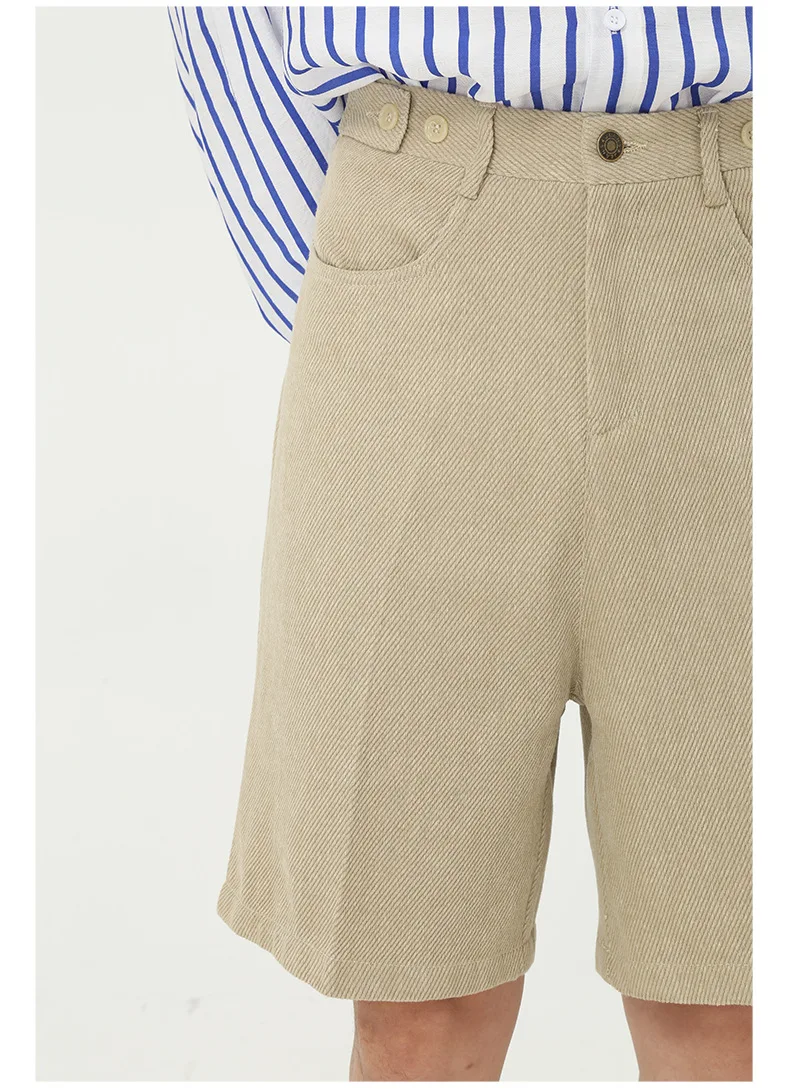 Male Vintage Fashion Japan Korea Streetwear Shorts Men Button Adjustable Waist Casual Straight Shorts
Male Vintage Fashion Japan Korea Streetwear Shorts Men Button Adjustable Waist Casual Straight Shorts