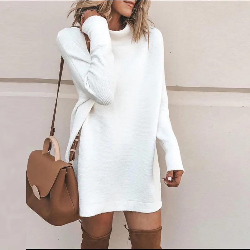 2021New fashion bottoming shirt Women's solid color knitwear European and American long-sleeved top stand collar pullover women
2021New fashion bottoming shirt Women's solid color knitwear European and American long-sleeved top stand collar pullover women