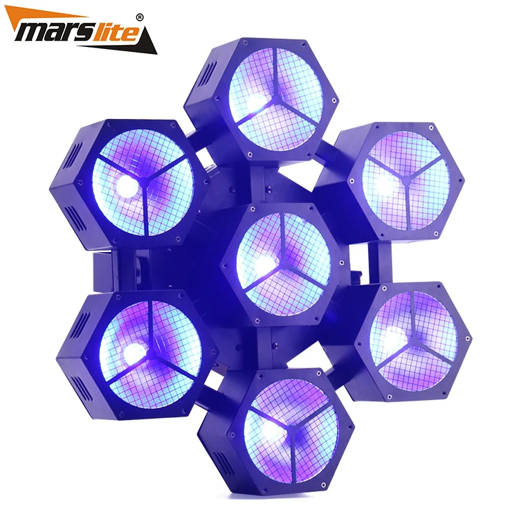 Marslite 7X40W RGBW Strobe Light Wash Stage Lighting Snow Petals Dj Equipment for Party Night Club
Marslite 7X40W RGBW Strobe Light Wash Stage Lighting Snow Petals Dj Equipment for Party Night Club