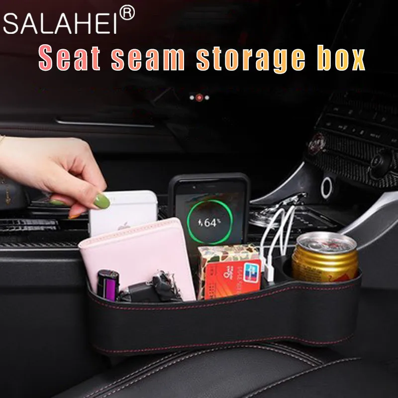 With Dual USB Charger Ports Auto Car Seat Gap Organizer PU Leather Storage Box Cup Holder Car Seat Side Slit Pocket Storage Bag
With Dual USB Charger Ports Auto Car Seat Gap Organizer PU Leather Storage Box Cup Holder Car Seat Side Slit Pocket Storage Bag