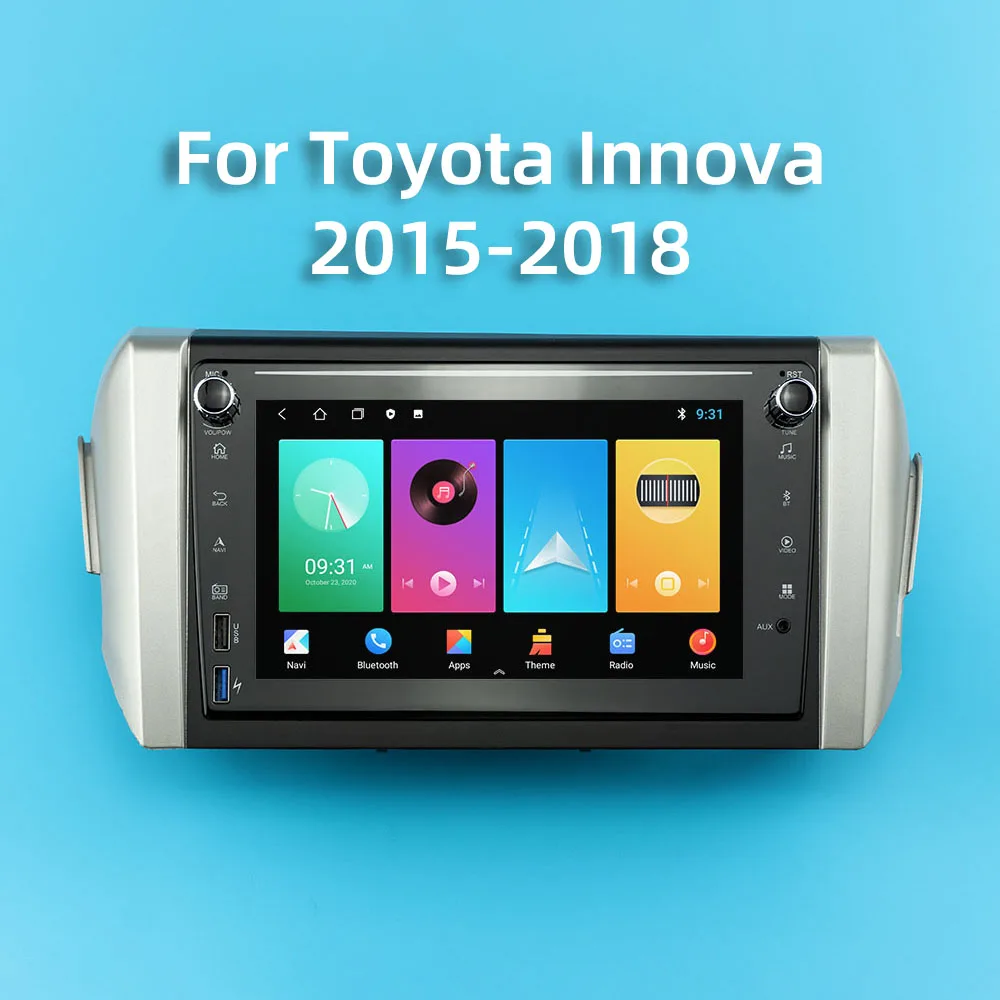 2 Din Android Car Radio for Toyota INNOVA 2015 - 2018 8" WIFI FM BT GPS Navigation Multimedia Player Head Unit Autoradio Stereo
2 Din Android Car Radio for Toyota INNOVA 2015 - 2018 8" WIFI FM BT GPS Navigation Multimedia Player Head Unit Autoradio Stereo