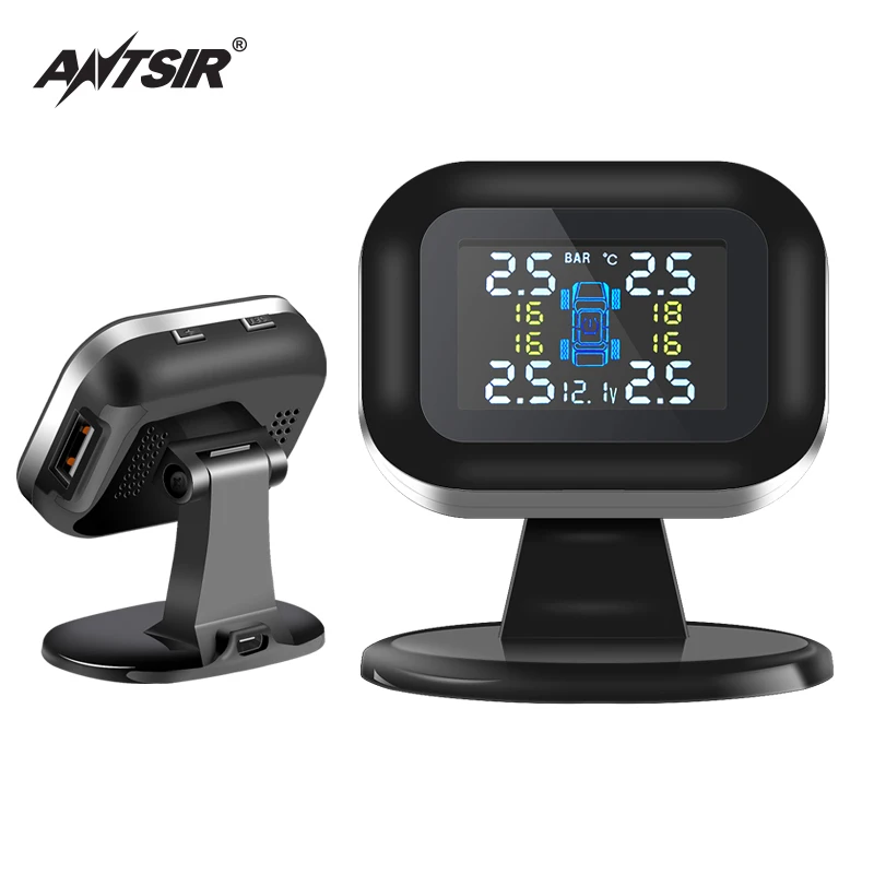 Mini Car TPMS Tire Pressure Monitoring USB Port Security Alarm Systems External Color Screen Tire Pressure Detection System
Mini Car TPMS Tire Pressure Monitoring USB Port Security Alarm Systems External Color Screen Tire Pressure Detection System