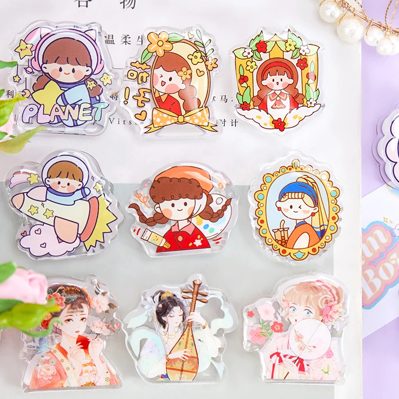 2PCS/Pack Kawaii Girls Acrylic Paper Transparent Clips Creative Documents Binder Clip for Seal Decoration Office School A6647
2PCS/Pack Kawaii Girls Acrylic Paper Transparent Clips Creative Documents Binder Clip for Seal Decoration Office School A6647