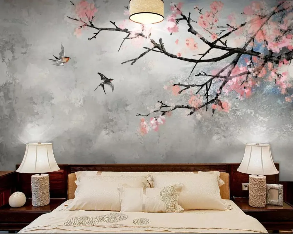 XUE SU Wall covering custom wallpaper Nordic oil painting cherry blossom background wall a variety of materials to choose from
XUE SU Wall covering custom wallpaper Nordic oil painting cherry blossom background wall a variety of materials to choose from
