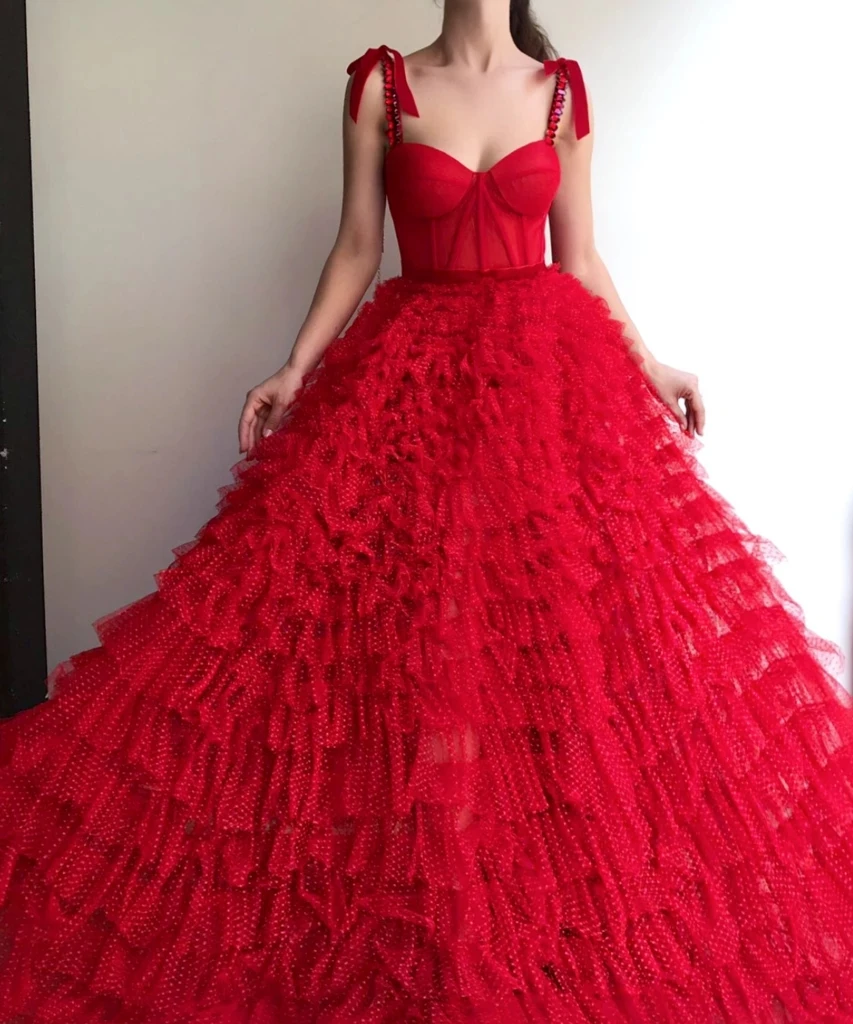 Red Moroccan Evening Dresses A-line Spaghetti Straps Tulle Crstals Long Luxury Turkey Dubai Saudi Arabia Prom Dress Gown
Red Moroccan Evening Dresses A-line Spaghetti Straps Tulle Crstals Long Luxury Turkey Dubai Saudi Arabia Prom Dress Gown
