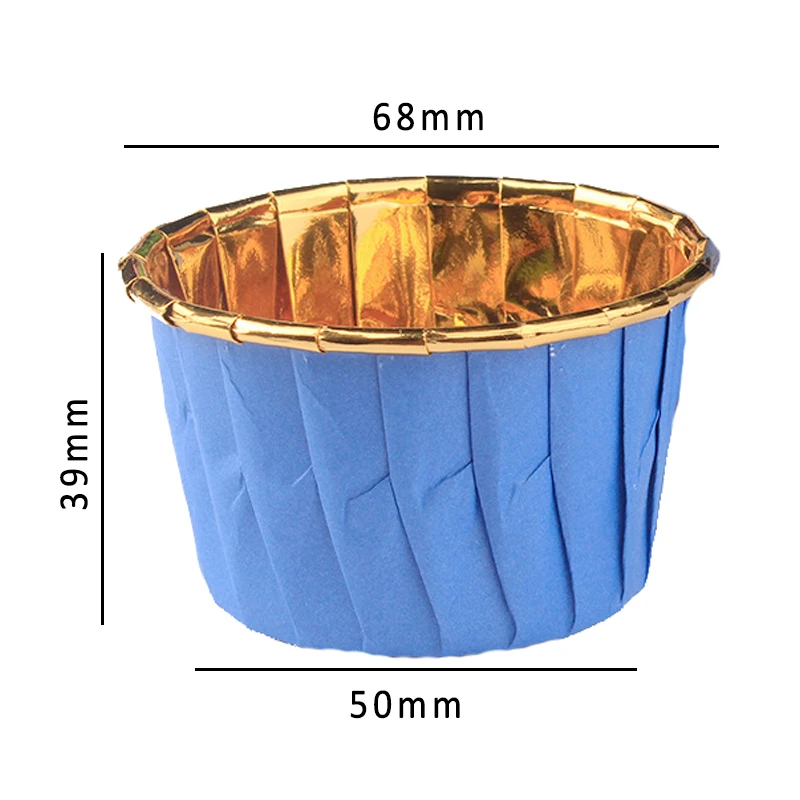 50pcs Baking Utensils Thickened Aluminum Heat-resistant Cake Paper Cup Mould Round Shaped Muffin Cupcake Baking Molds Sale 2021
50pcs Baking Utensils Thickened Aluminum Heat-resistant Cake Paper Cup Mould Round Shaped Muffin Cupcake Baking Molds Sale 2021