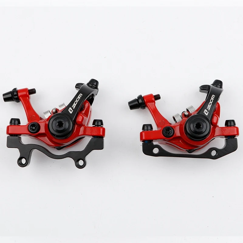 ZOOM Aluminum Alloy Bicycle Disc Brake Mountain Road MTB Bike Mechanical Caliper Disc Brakes Cycling Double Brake 
ZOOM Aluminum Alloy Bicycle Disc Brake Mountain Road MTB Bike Mechanical Caliper Disc Brakes Cycling Double Brake