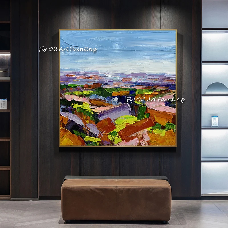 Professional 100% Handmade Colorful Purple Abstract Oil Painting on Canvas Beautiful Rich Color Oil Painting for Room Decor
Professional 100% Handmade Colorful Purple Abstract Oil Painting on Canvas Beautiful Rich Color Oil Painting for Room Decor