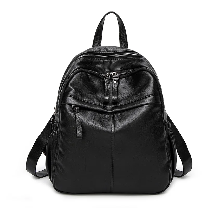 Модная новинка 2022 рюкзак из мягкой кожи Женская Серия Han Tide Joker Wind Leisure модная женская сумка для колледжа 
Модная новинка 2022 рюкзак из мягкой кожи Женская Серия Han Tide Joker Wind Leisure модная женская сумка для колледжа