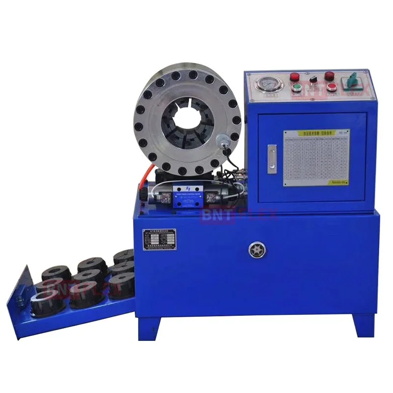 Free shipping Customized equipment low pressure pvc hose rubber water hose pipe crimping machine with 11 sets of Customized dies
Free shipping Customized equipment low pressure pvc hose rubber water hose pipe crimping machine with 11 sets of Customized dies