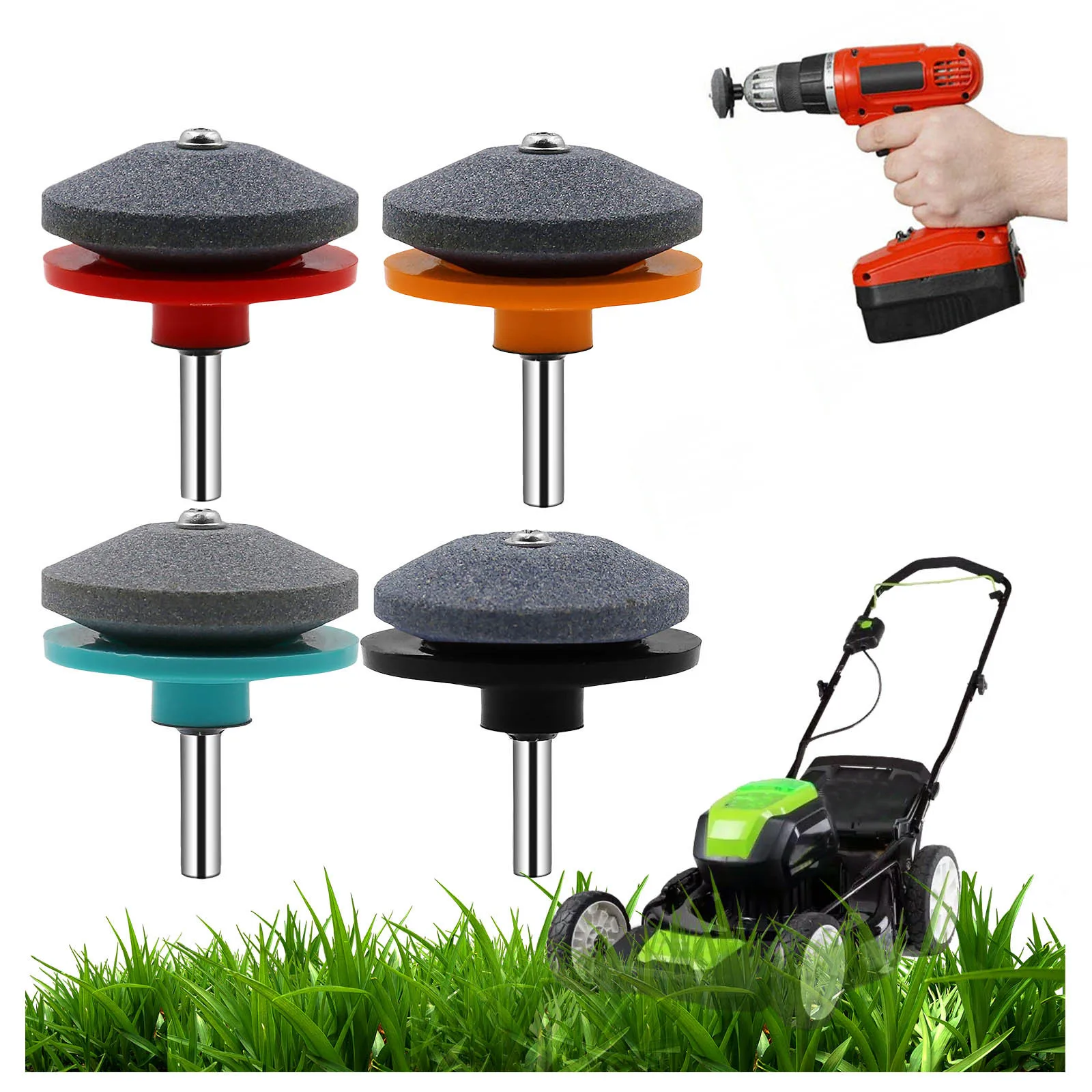 New Universal Sharpening Drill Lawn Mower Sharpener Lawnmower Blade Sharpener Universal Grinding Rotary Drill Cuts
New Universal Sharpening Drill Lawn Mower Sharpener Lawnmower Blade Sharpener Universal Grinding Rotary Drill Cuts