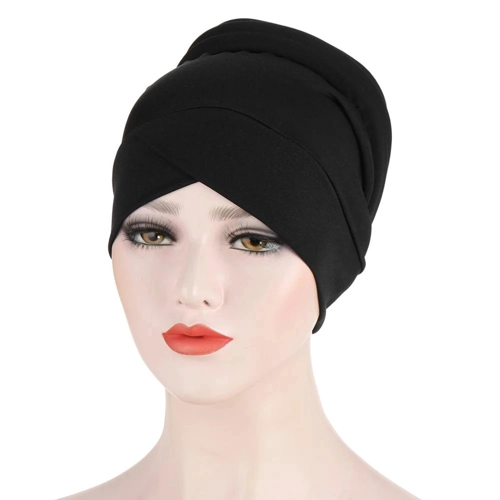 Solid color forehead cross Inner hijabs cap for women wrap head scarf turban caps femme musulman ready to wear hijab bonnet
Solid color forehead cross Inner hijabs cap for women wrap head scarf turban caps femme musulman ready to wear hijab bonnet