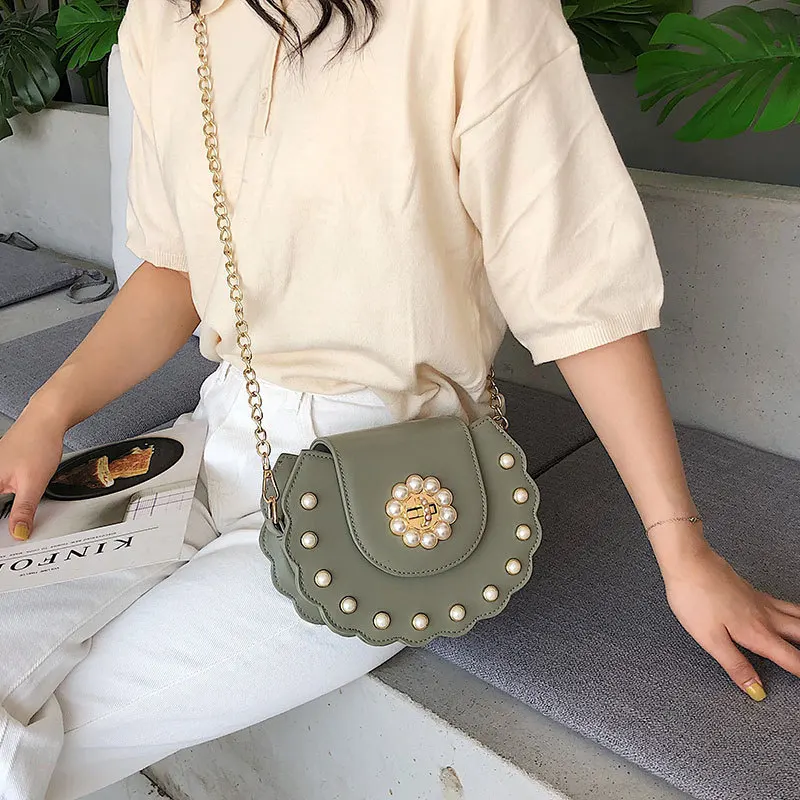 Small Pu Leather Crossbody Bags For Women 2021 Pearl Shoulder Messenger Bag Female Ladies Hand Sling Luxury Handbags Designer
Small Pu Leather Crossbody Bags For Women 2021 Pearl Shoulder Messenger Bag Female Ladies Hand Sling Luxury Handbags Designer