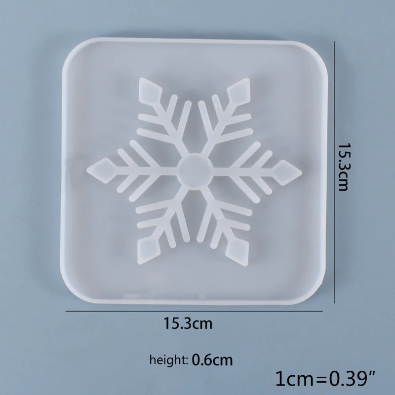 Epoxy Resin Cup Mat Crafts Mold Hollow Snowflake Coaster Casting Silicone Mould
Epoxy Resin Cup Mat Crafts Mold Hollow Snowflake Coaster Casting Silicone Mould